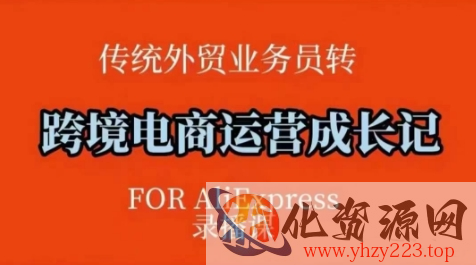 跨境电商速卖通运营课，​运营方法论+后台实操，逻辑清晰