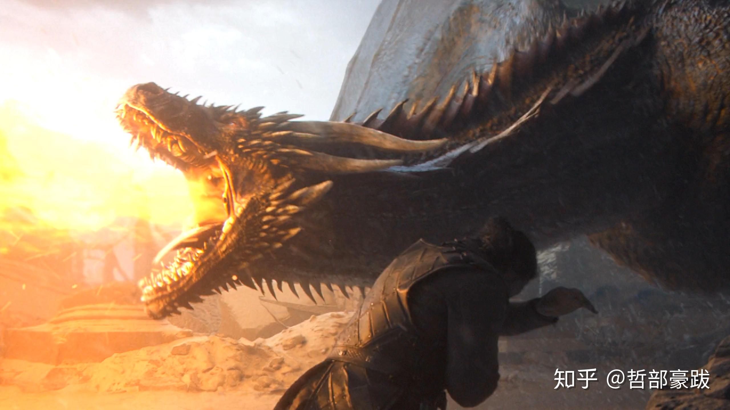 权力的游戏中雪诺杀死了龙妈为什么龙不杀了他而是把龙焰喷在了铁王座