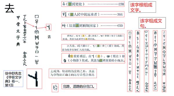 甲骨文字“去”或“到” - 知乎