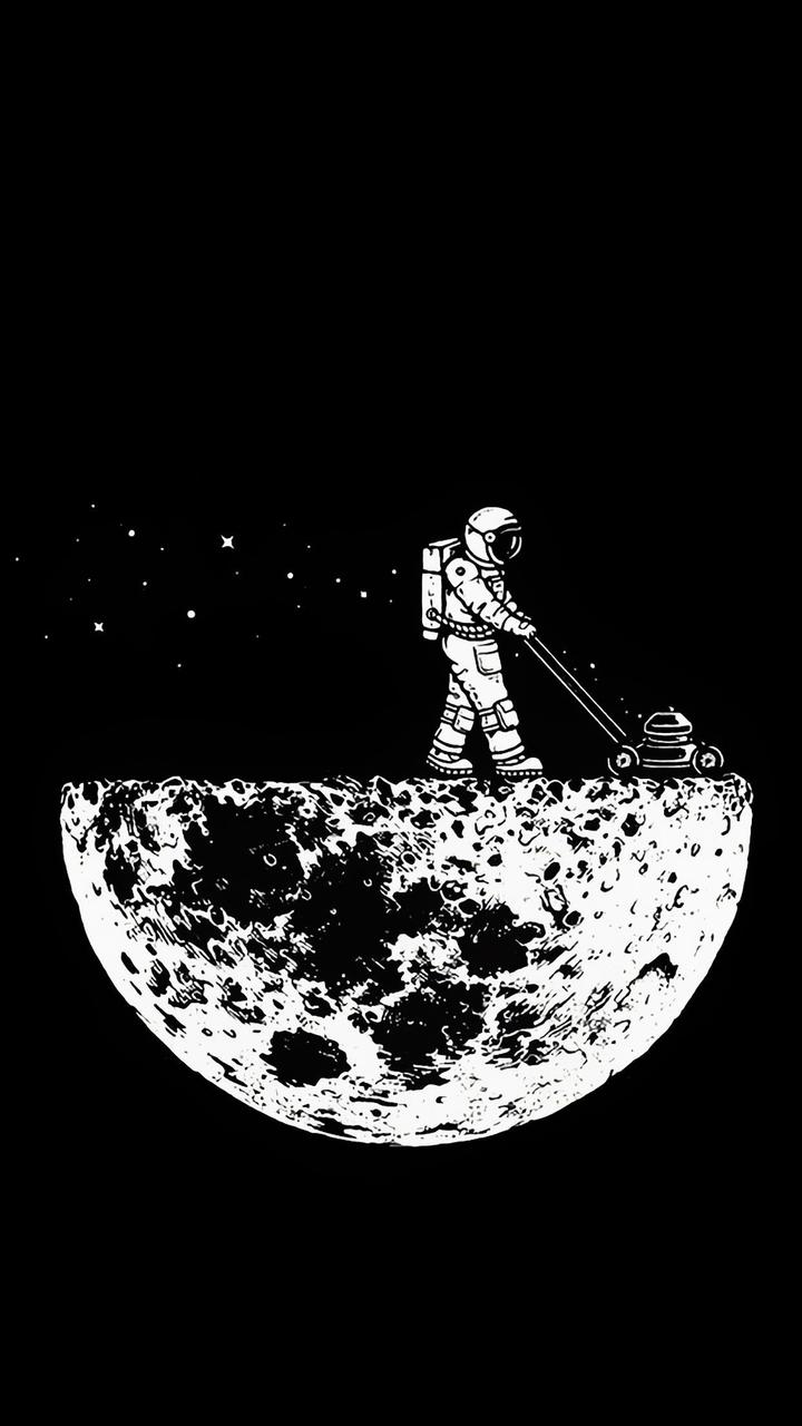 有没有什么比较丧的黑白壁纸