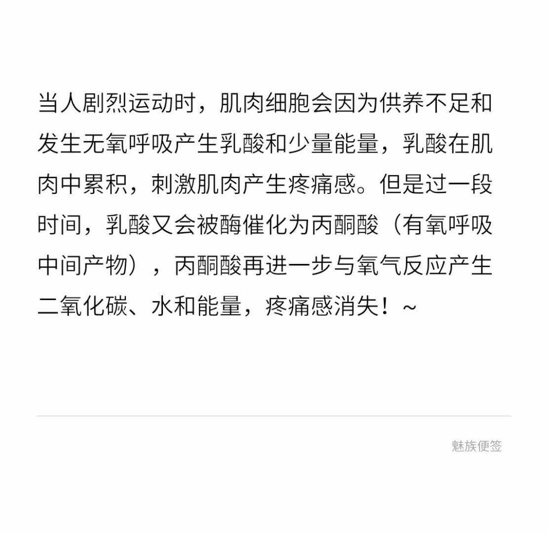无氧运动后乳酸的反应时间是多久