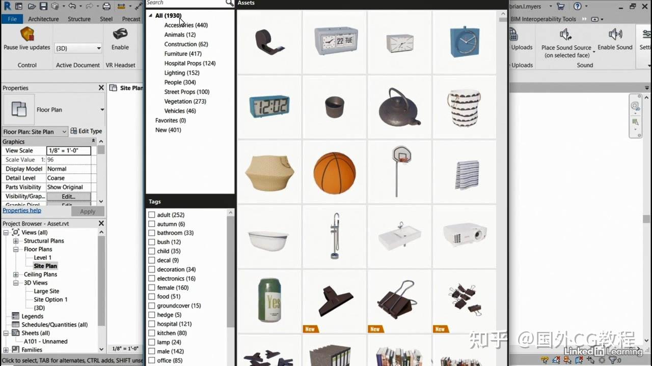Revit Enscape实时渲染插件使用教程 Lynda – Enscape Essential Training for Revit ...