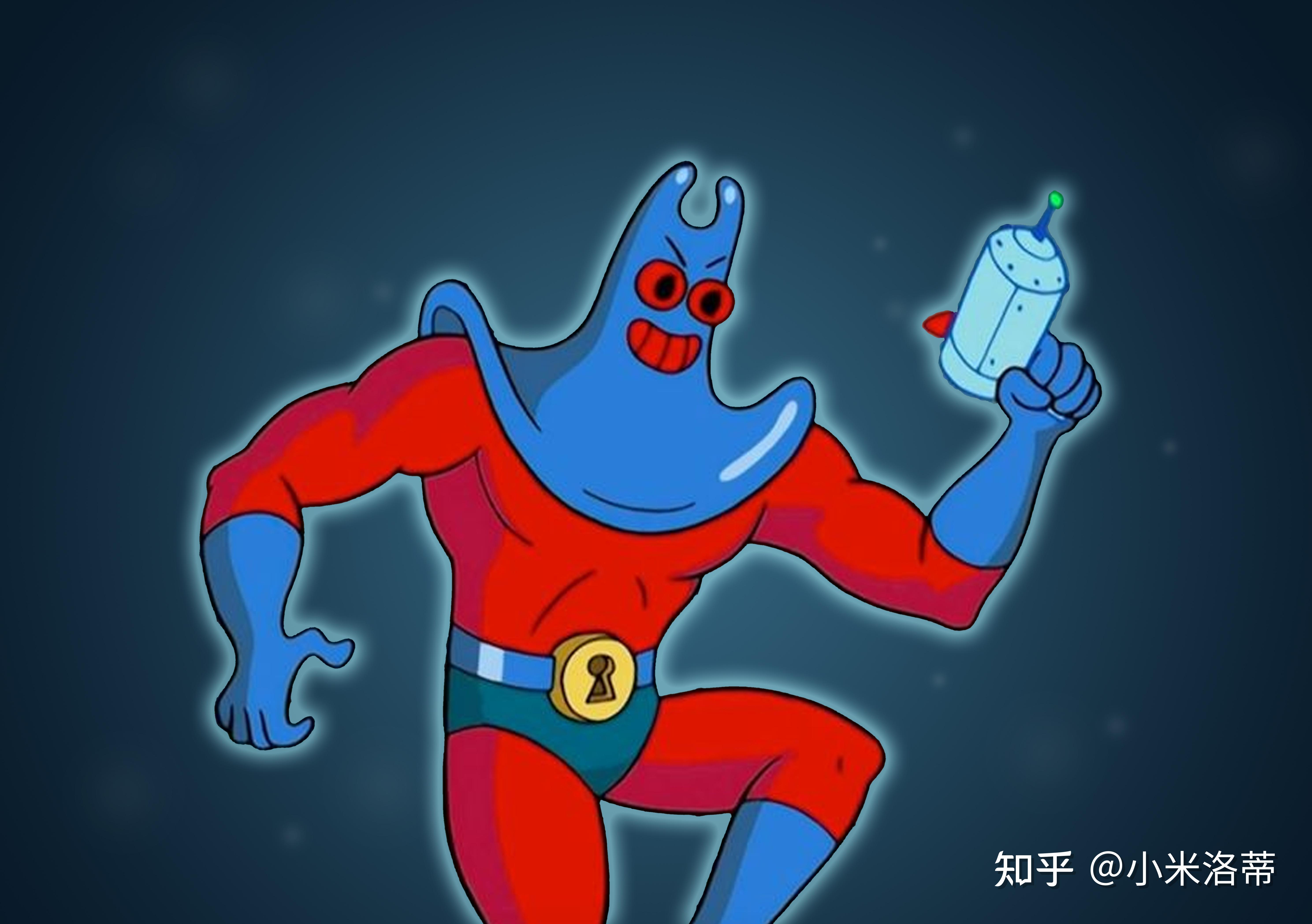 海绵宝宝中的角色的原型都是哪些海洋生物