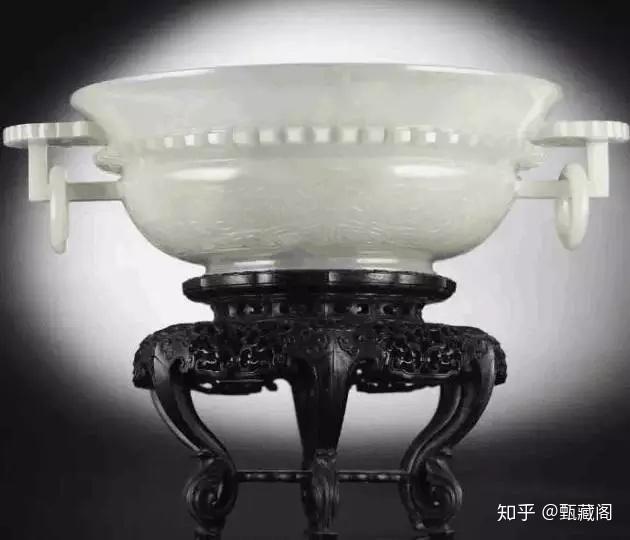 清早期有闲居监制青料描金花卉笔洗小盘 清早期有闲居监制青料描金花卉笔洗小盘