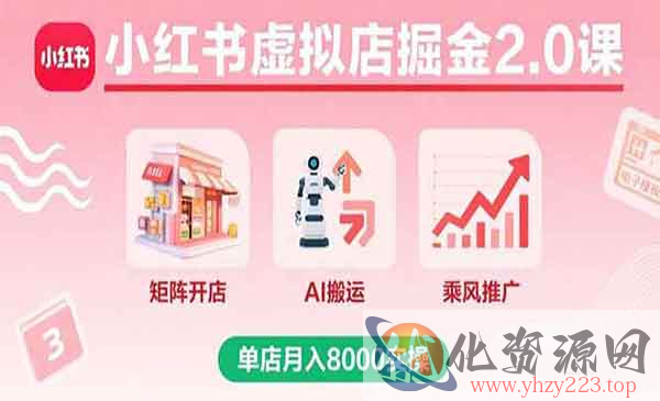 小红书虚拟店掘金2.0_wwz