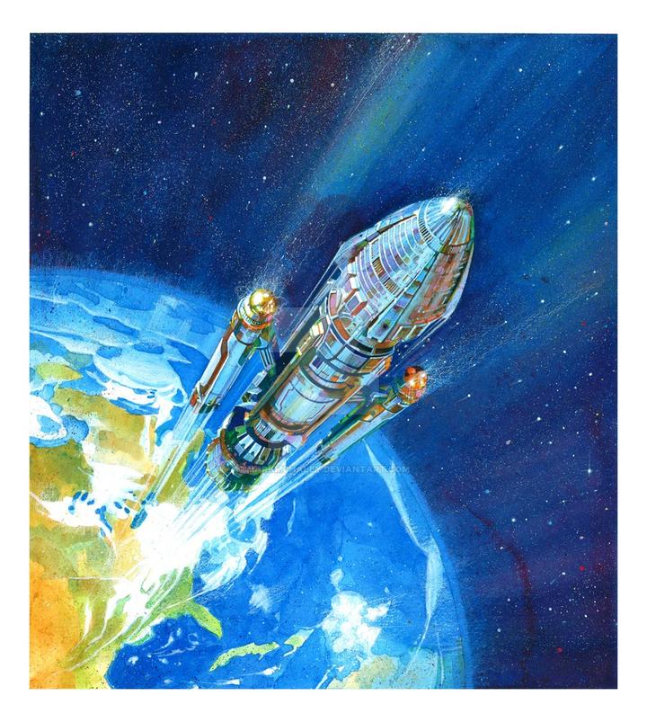 科幻作品中太空船的科技水平差距有多大?