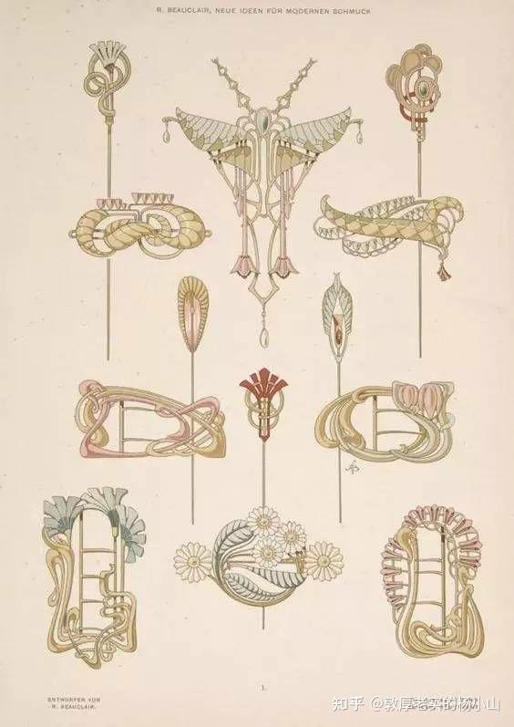 工艺美术运动新艺术运动装饰艺术运动都有什么不同点