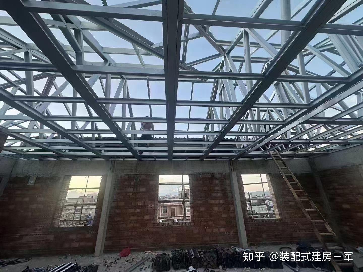 农村自建房屋顶装配式结构应用做法 - 知乎