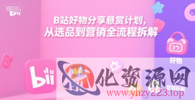 B站好物分享悬赏计划，从选品到营销全流程拆解
