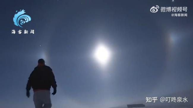 男子在零下30度内蒙古拍到幻月环 这是咋情况？ - 知乎