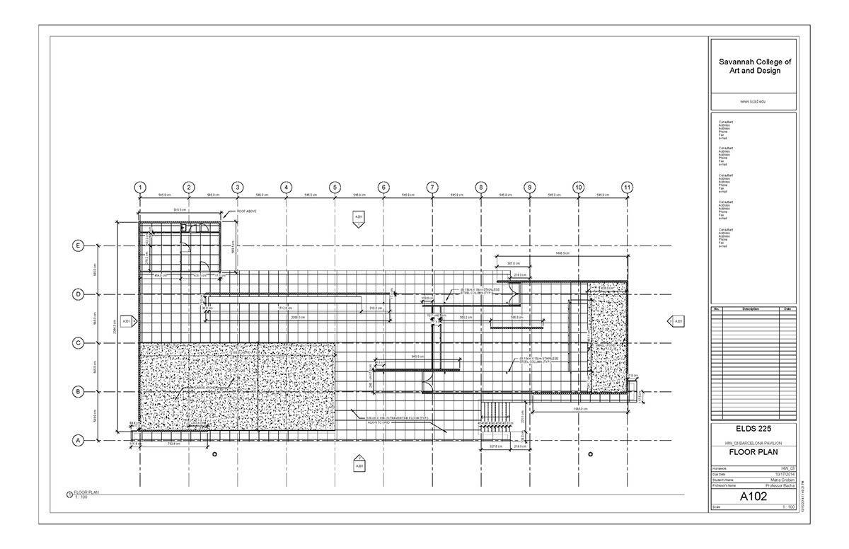 有谁知道巴塞罗那博览会德国馆的尺寸吗,建筑课模型作业急需?