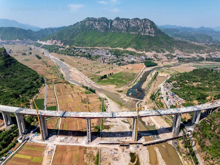 沿太行高速公路安阳段:十一国庆节通车丨河南林州