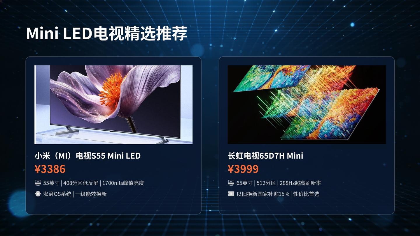 2026热门Mini LED电视+一体机电脑性价比选购攻略 品牌家电低价入手价格速查