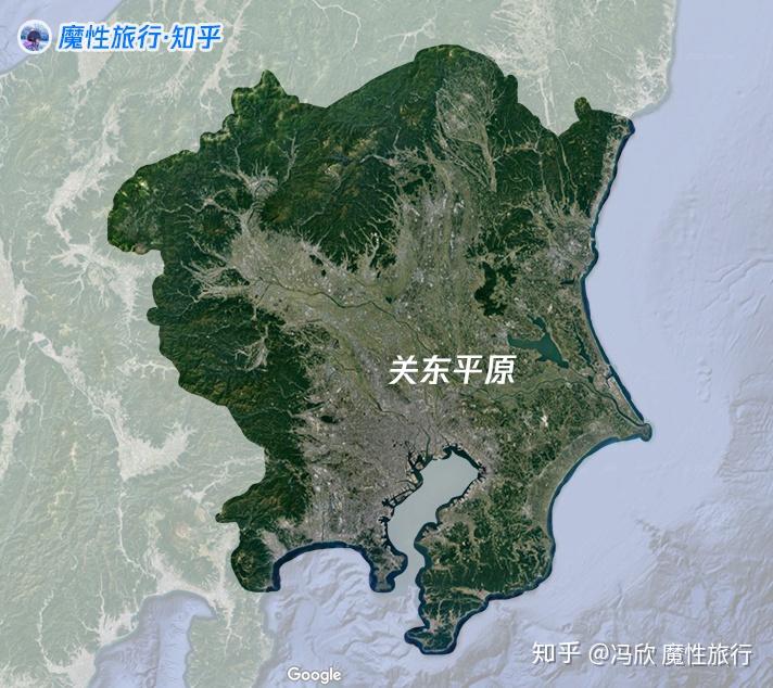 日本的关东平原和关东地方是一样的吗