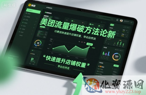 美团流量爆破方法论，付费流快速提升店铺权重，带动自然流