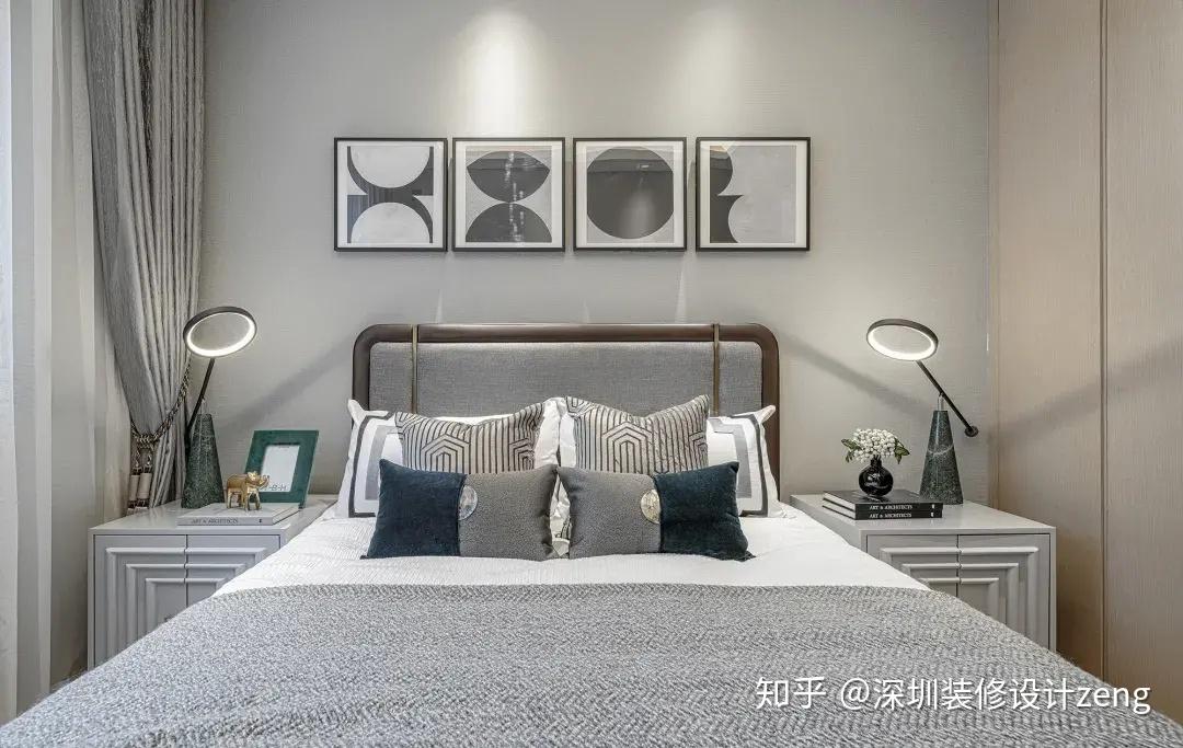 深圳装修设计 装修效果图丨90㎡现代轻奢风格新房装修 - 知乎