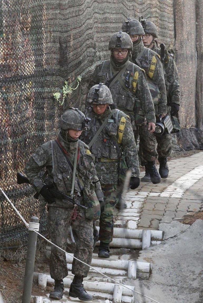 韩军花岗岩迷彩有知道的么