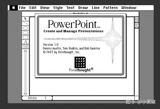 Powerpoint First Gen PPT软件的极简发家史 - 知乎