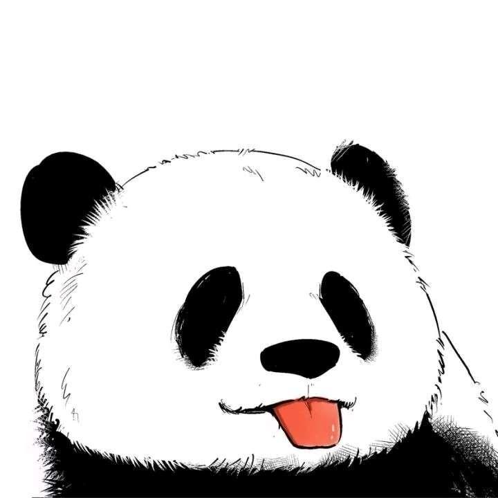 有可爱的熊猫头像吗? 