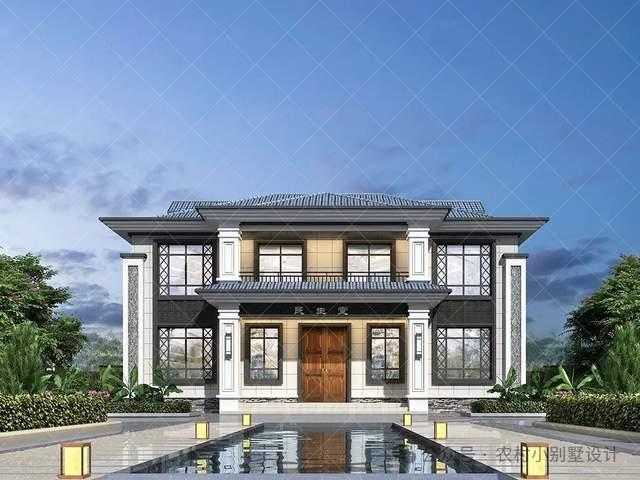 24套二层双拼兄弟农村自建房别墅，二层乡村别墅住宅自建房设计 - 知乎