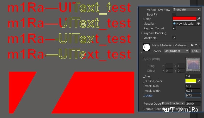 Unity Text的填充过渡描边 文字替换效果Shader - 知乎