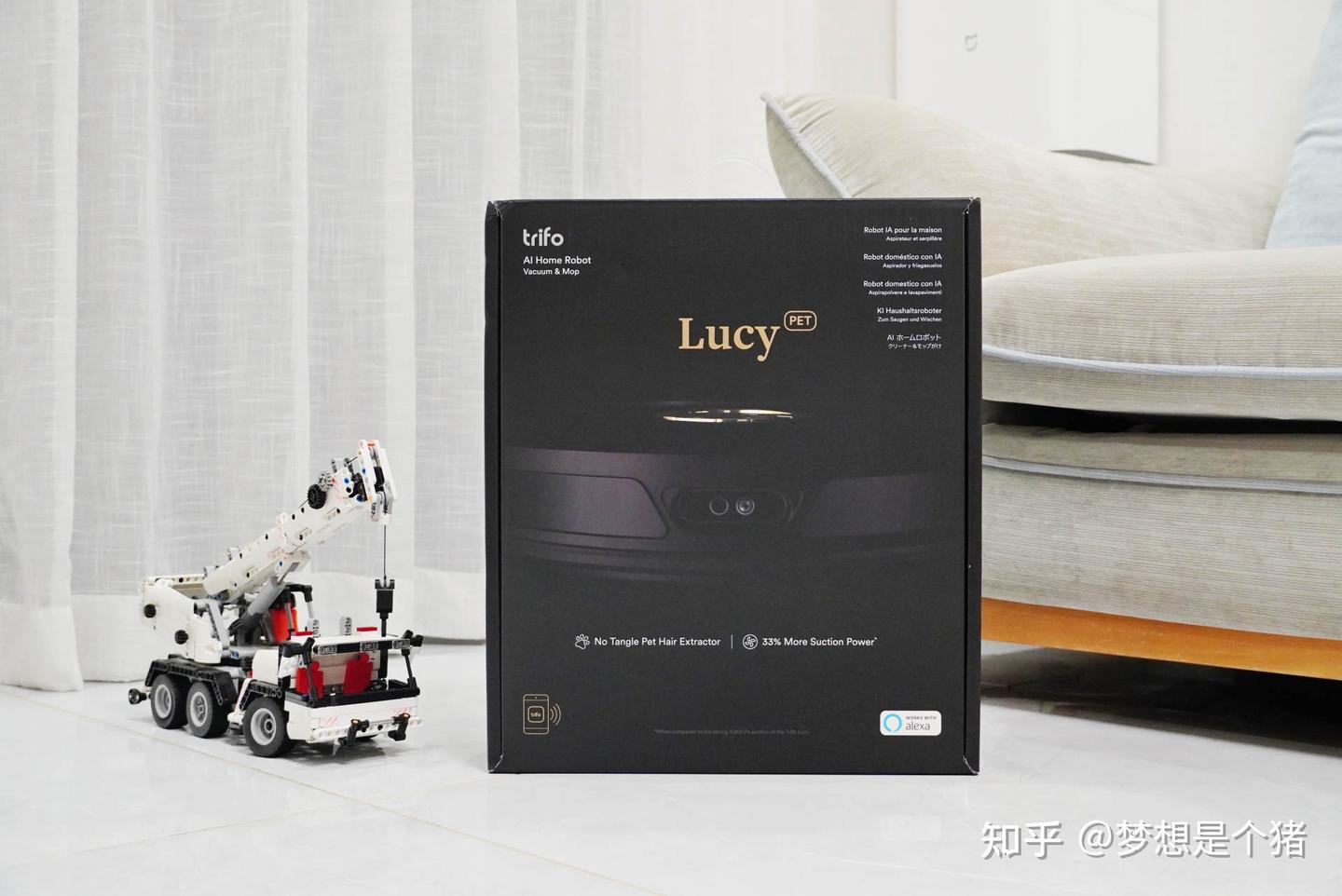 遠隔操作移動カメラ▪️Trifo ロボット掃除機 Lucy Pet Edition