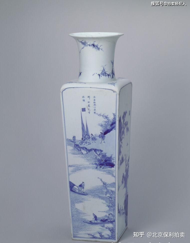 康熙青花墨分五色，从故宫藏品看康熙青花与光绪青花差别- 知乎