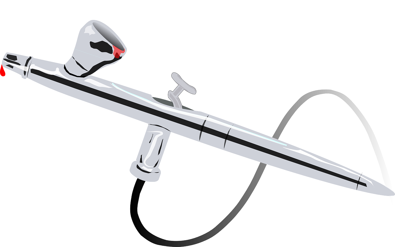 美术喷枪如何使用