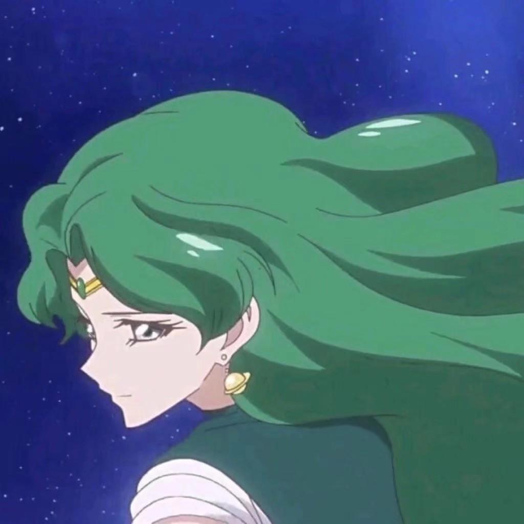在线求绿发美少女战士的高清头像谢谢