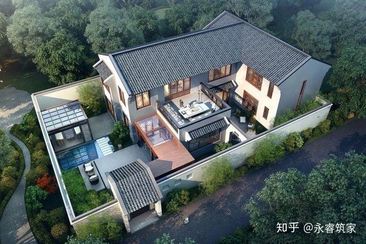 5套新中式别墅效果图,第一眼就能惊艳到你 - 知乎