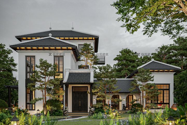 新中式宅院：传统与现代的完美融合 - 知乎