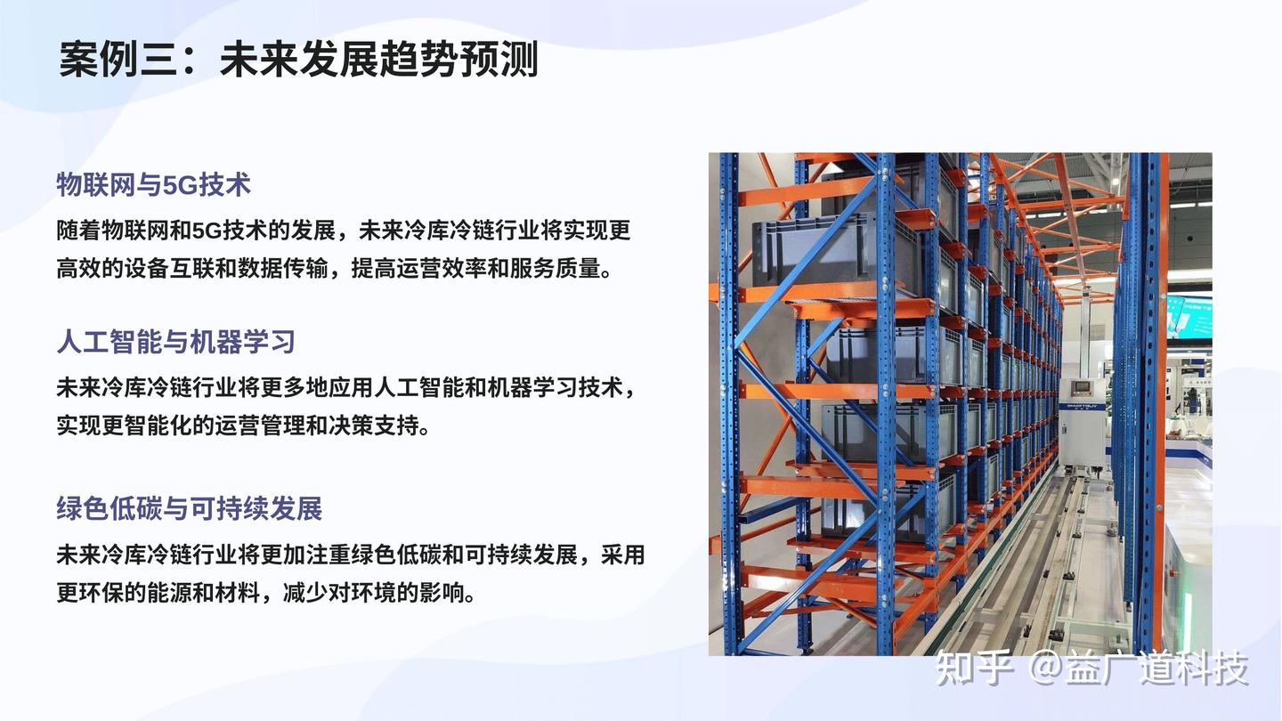 冷库冷链行业实现自动化智能化的手段 - 知乎