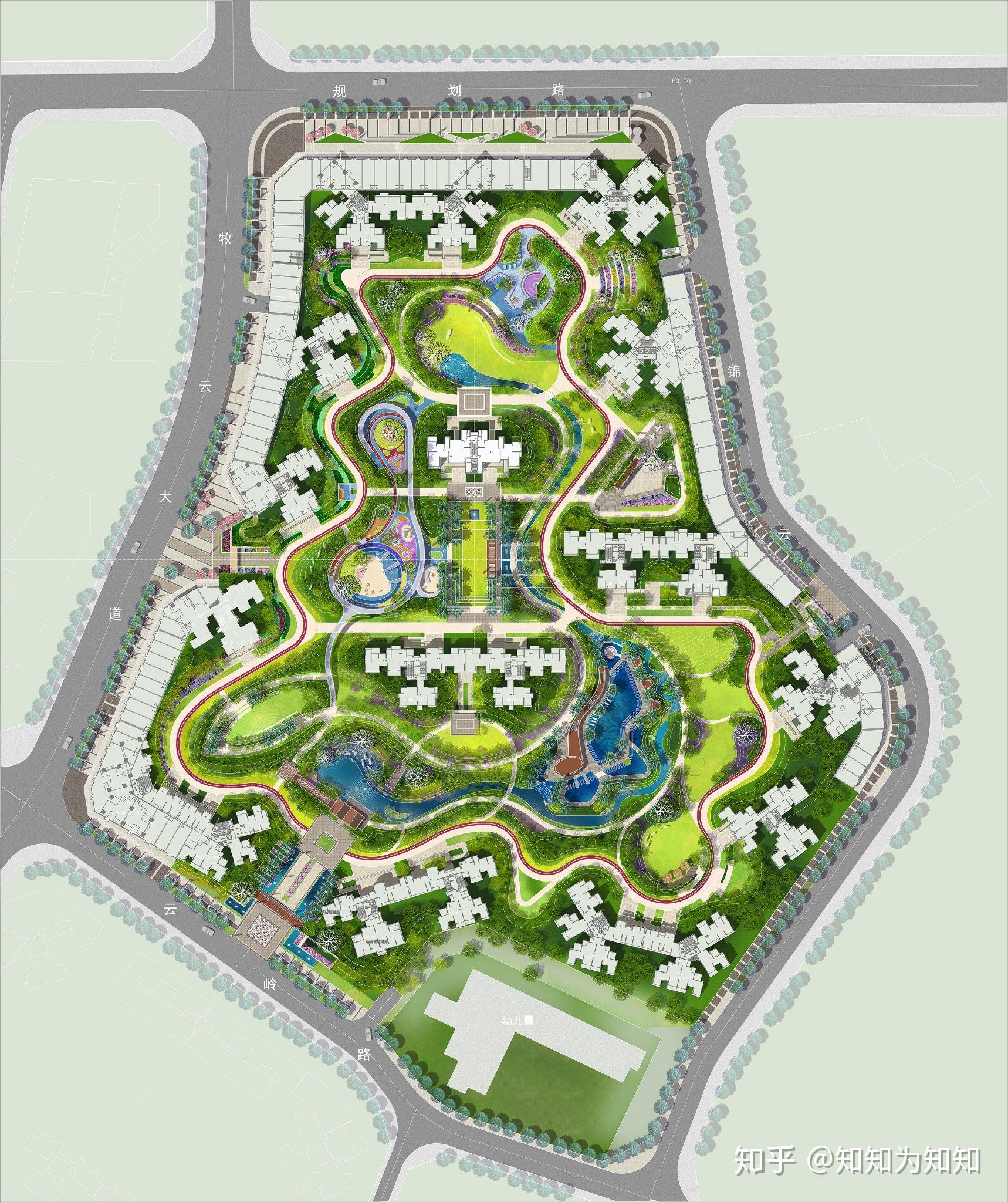 景观设计时如何将直线与曲线达到整体协调性? - 知乎