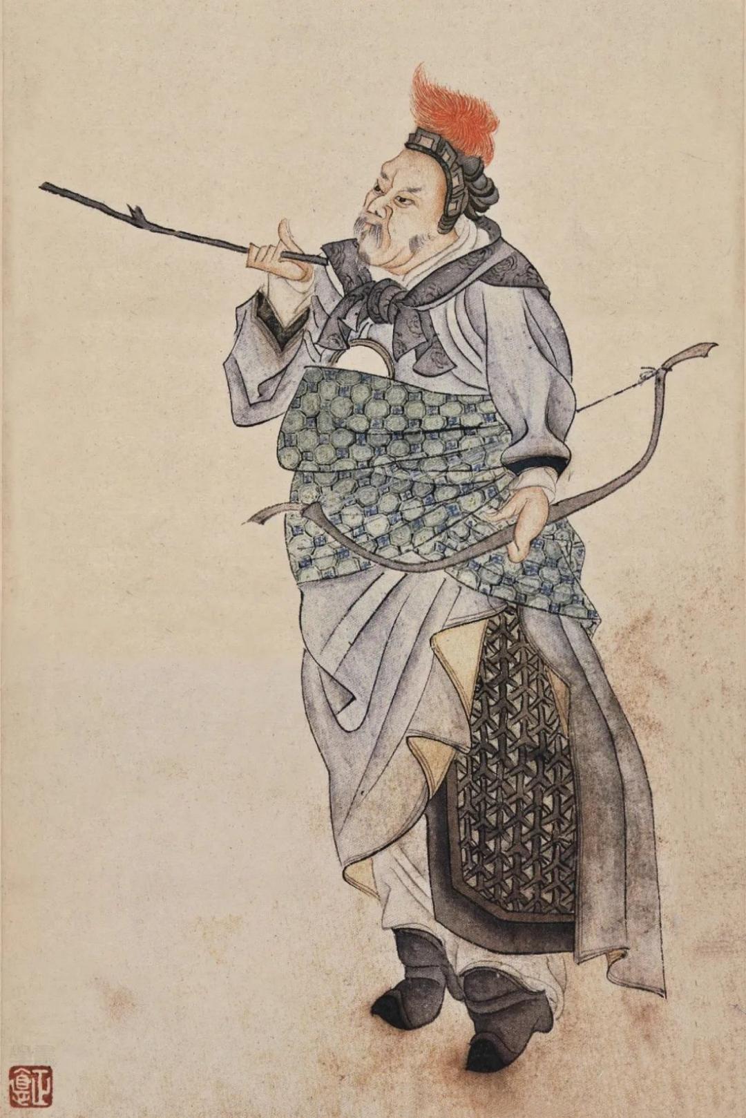 清代工笔人物画：水浒传108将- 知乎
