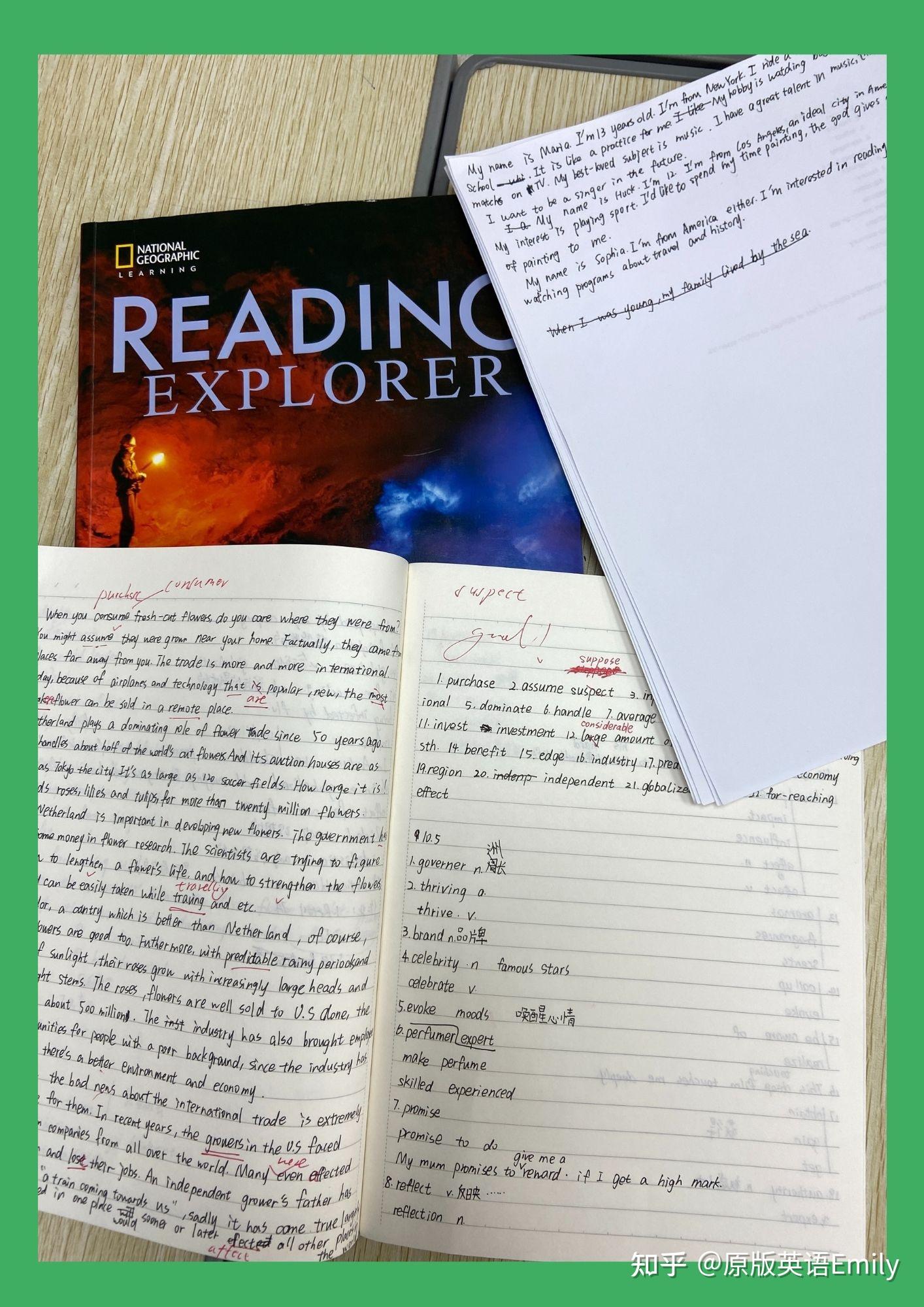 手把手教你原版阅读笔记 | reading explorer 精读 - 知乎