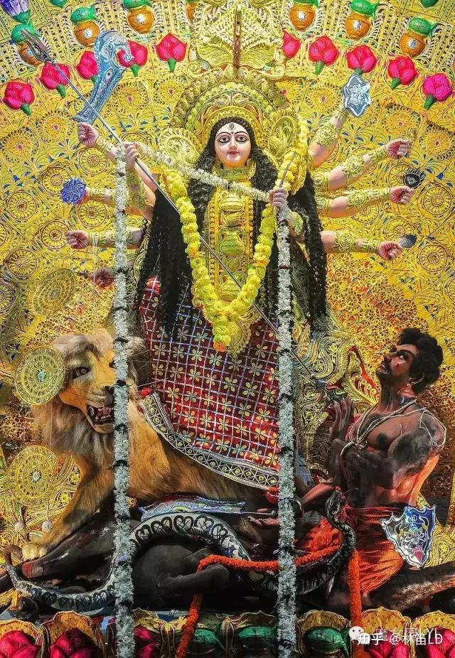 雪山神女的两个凶相化身——暗黑女神Kali和难近母 - 知乎