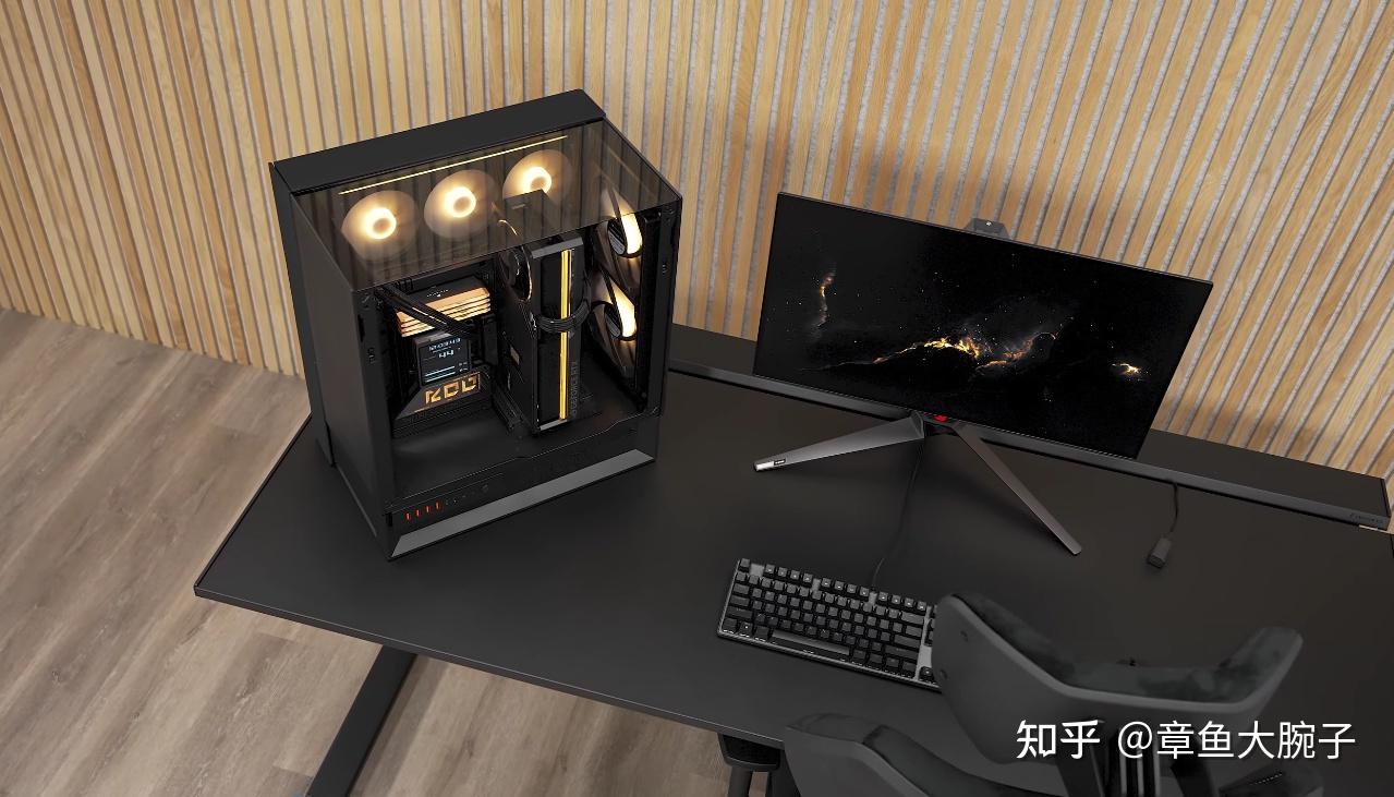 左手电脑机箱最优选!骨伽双擎OmnyX海景房机箱:高颜值桌面主机,颜值与实力双在线