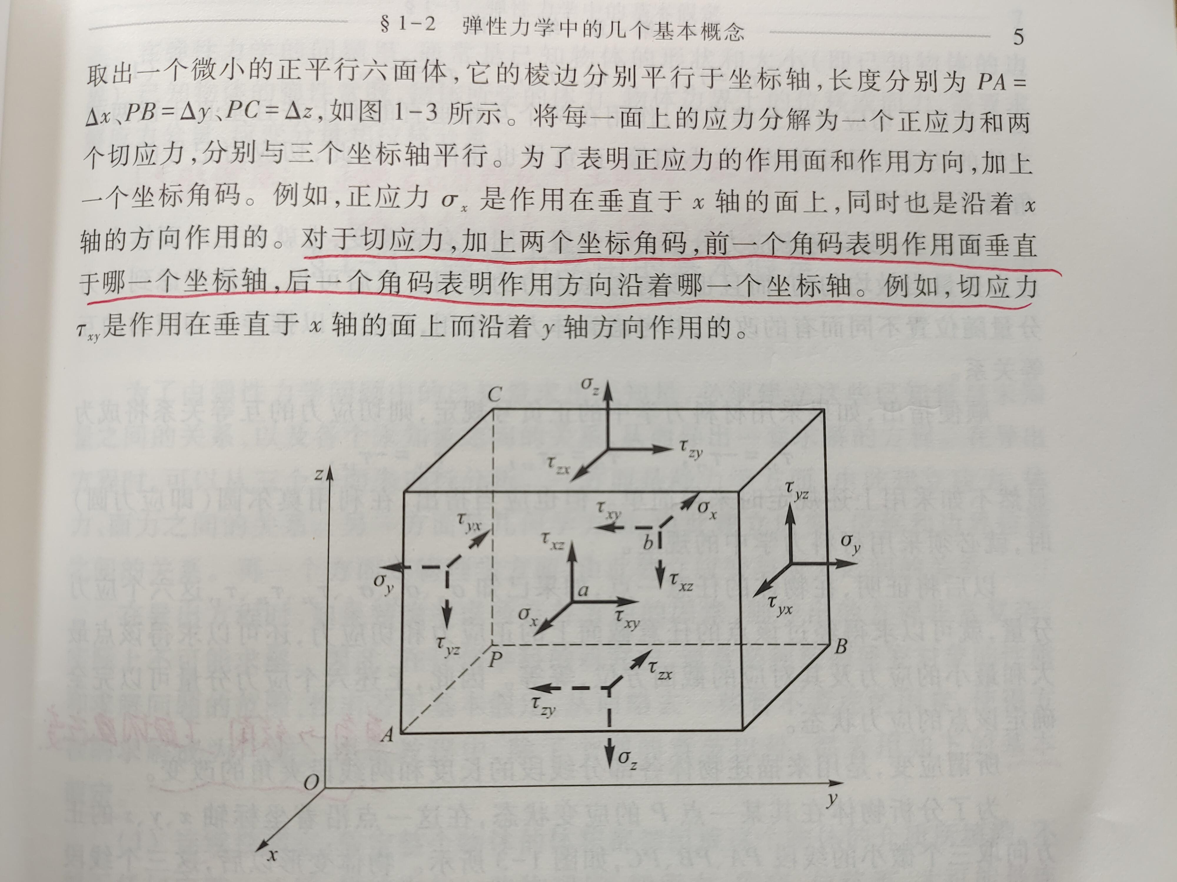 切应力的第一个和第二个下标表示什么? - 知乎