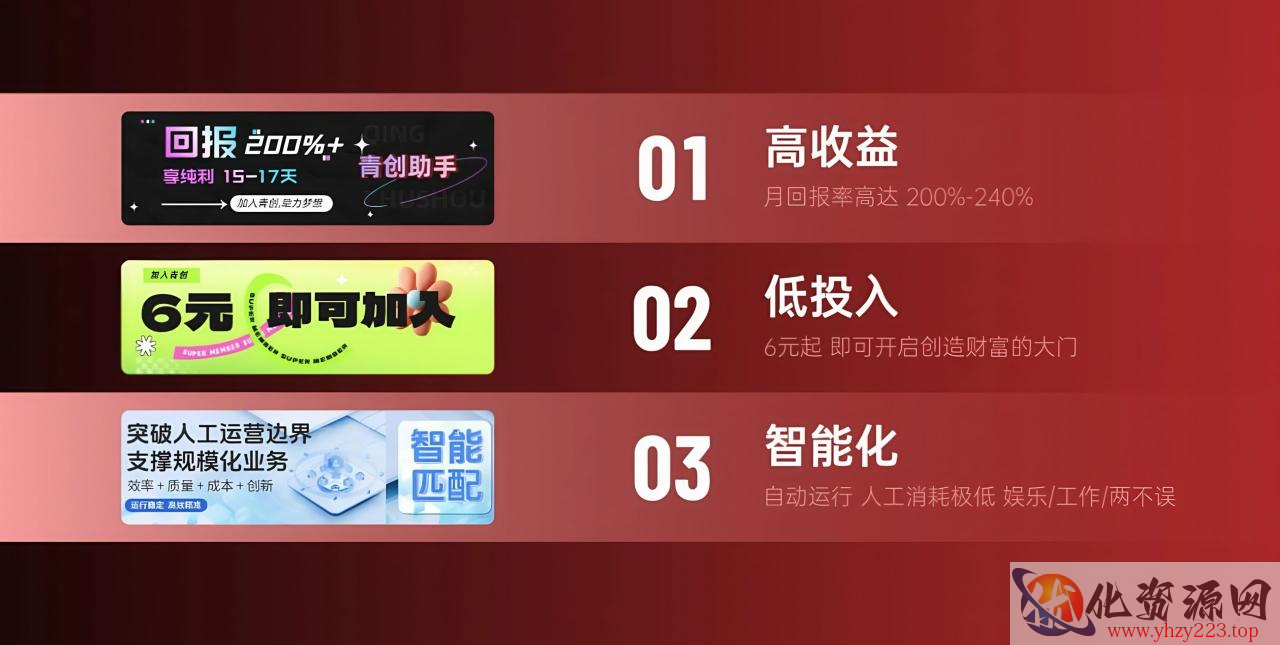 青创助手纯0撸项目，无门槛，每天手机挂4小时，日入3张，稳定运行4年多【揭秘】