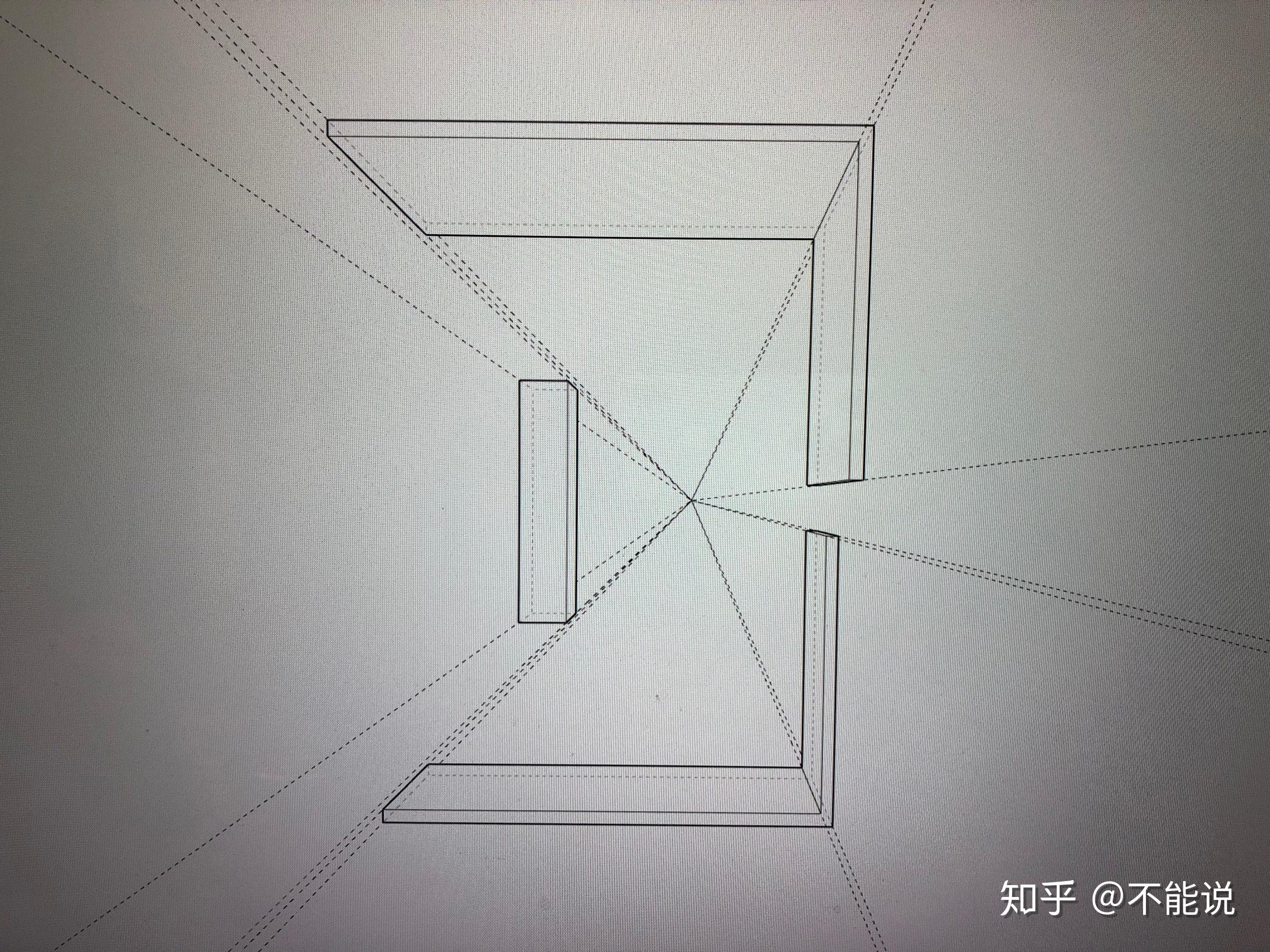 一点透视俯视图图片