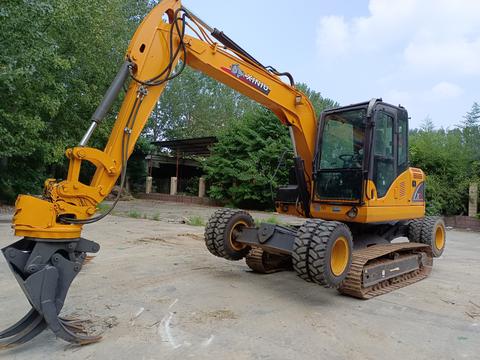 挖掘机橡胶履带