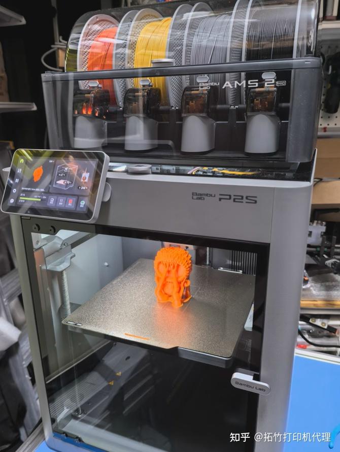 拓竹3D打印机新品拓竹P2S 深度测评：从性能到生态的全维度解析 - 知乎