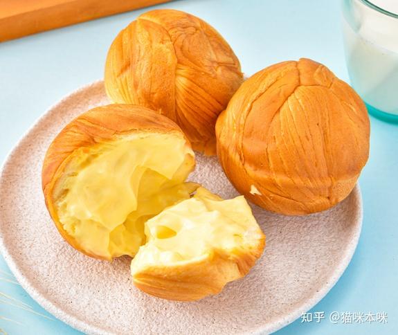 俏美味爆浆芝士球面包