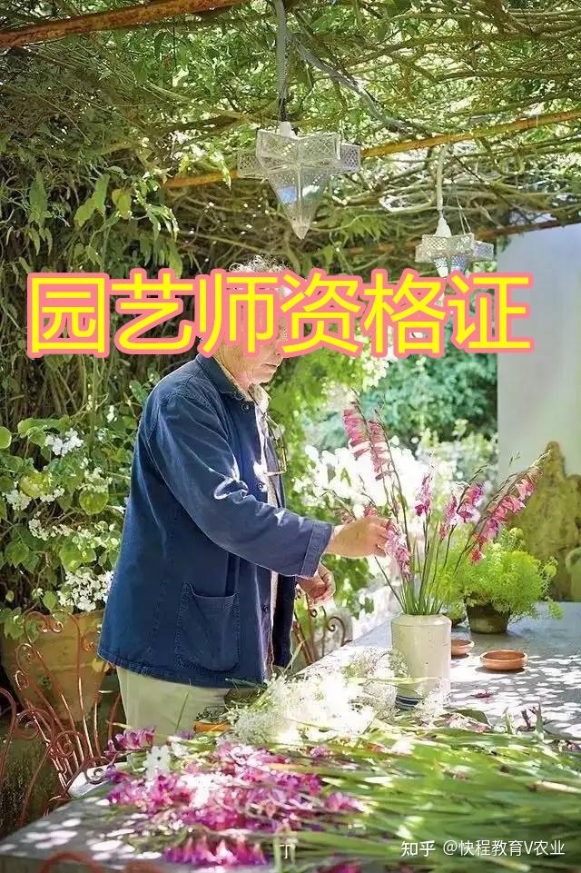 高级园艺师资格证书报名费用大概多少？ 知乎 