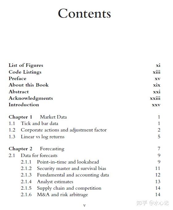 好书推荐 | Quantitative Portfolio Management The Art of Science of Statistical Arbitrage - 知乎