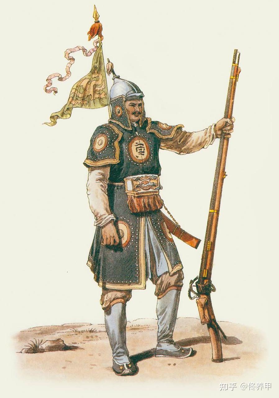 清军士兵是不是不穿盔甲? - 知乎