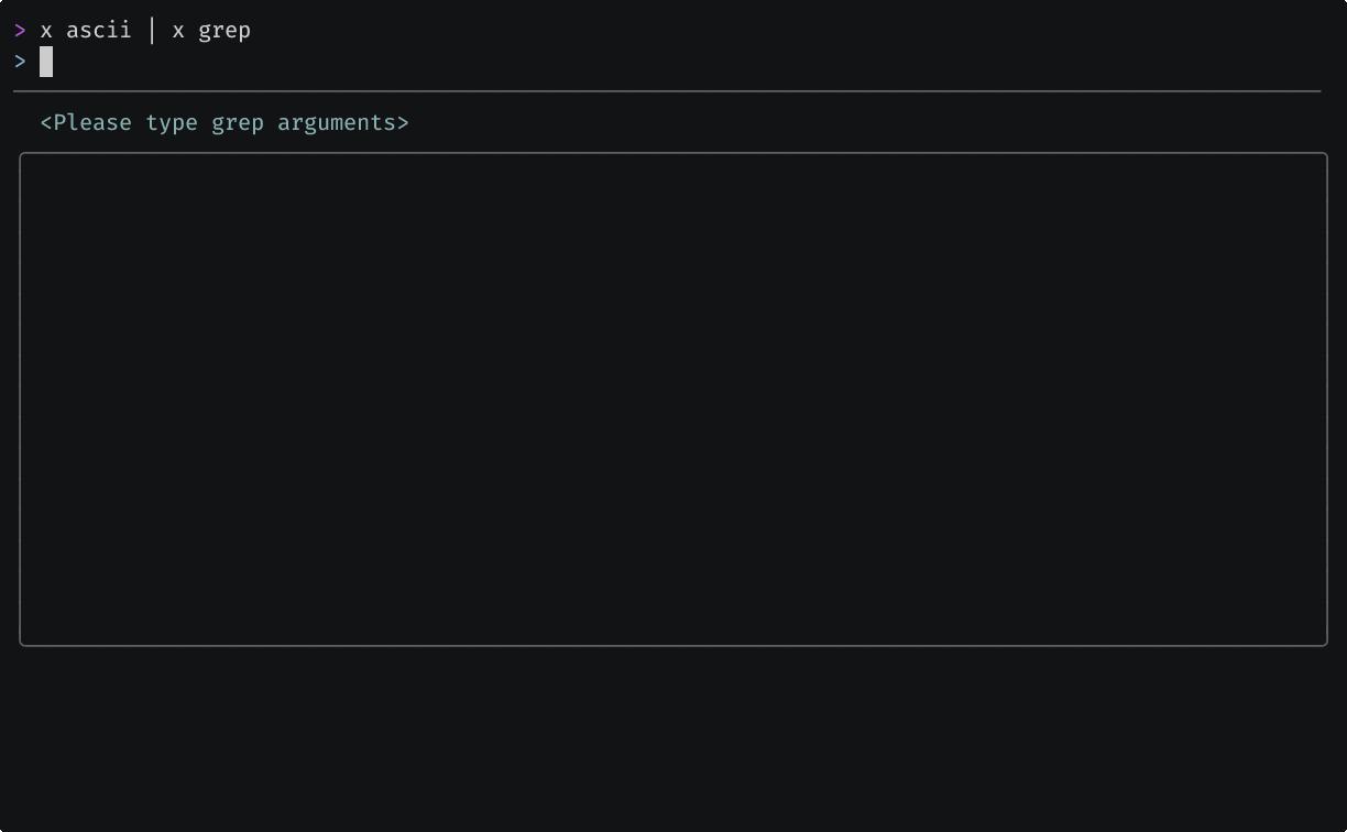 x-cmd mod | x grep - 以交互的方式使用 grep 命令 - 知乎