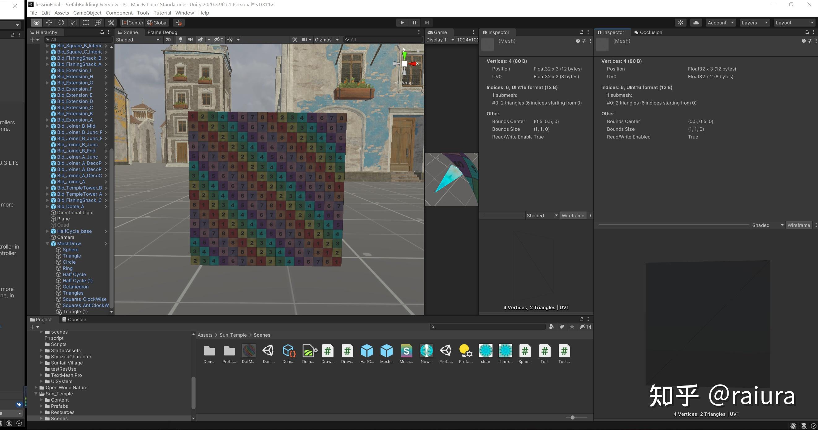 Unity实用技巧:利用Mesh绘制圆形和扇形。 - 知乎