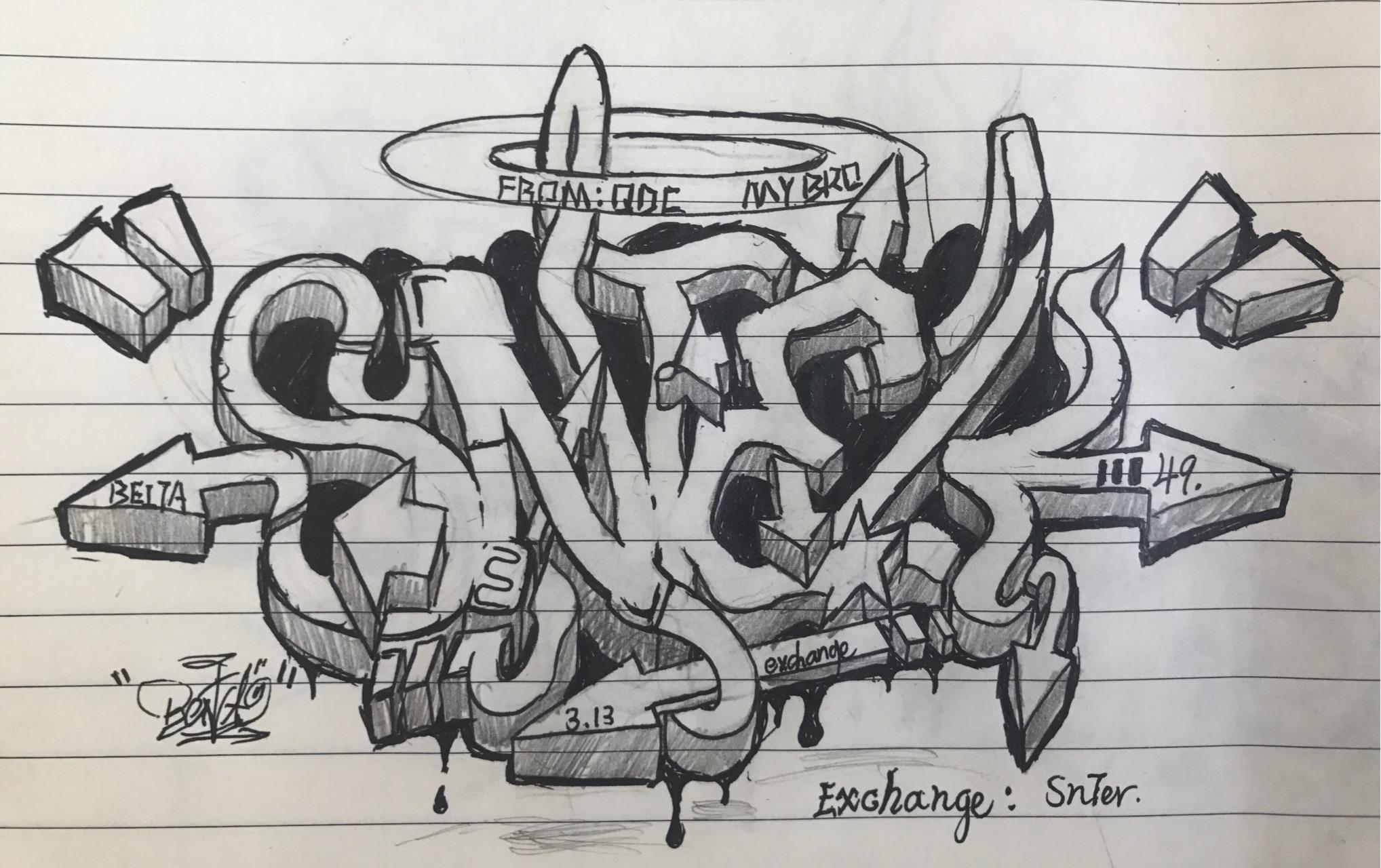 街头涂鸦为什么全球都是类似的字体和风格