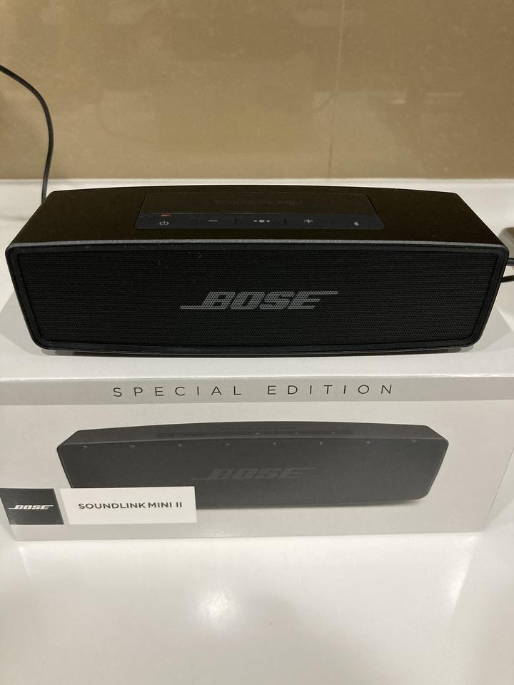 无线蓝牙音箱Bose sounlink mini II 特别版家用简单开箱使用体验- 知乎